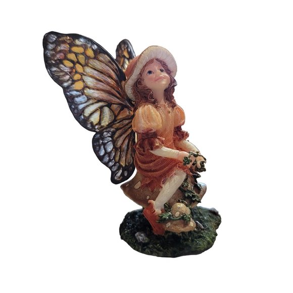 boyds bears Laurel Faeriesprites Stained Glass Fairy Wings Boyd Figurine collect - Picture 12 of 12